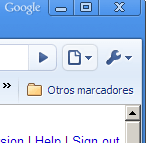 menú para crear enlace directo