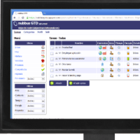 NubbusGTD, gestión de acciones por web