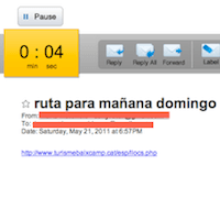 Emailga.me, el juego de procesar el email