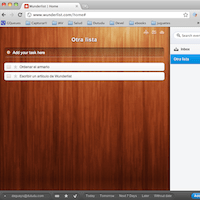 Wunderlist, gestor de tareas web